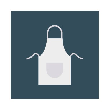 Renk gıda düz vektör simgesi