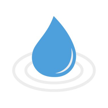 Enerji düz vektör simgesi