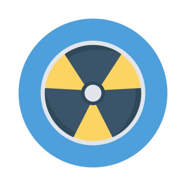 Enerji düz vektör simgesi