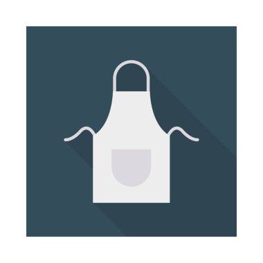 Renk gıda düz vektör simgesi