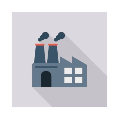 Enerji düz vektör simgesi