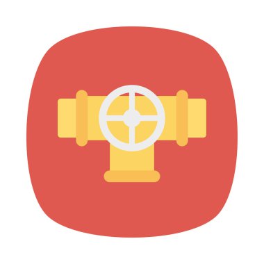 vana boru hattı kontrol vektör çizim 