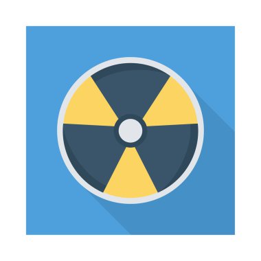 Enerji düz vektör simgesi