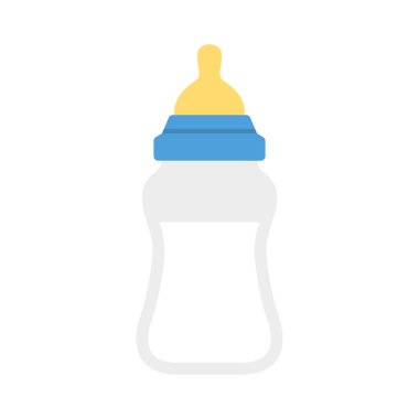 Renk gıda düz vektör simgesi