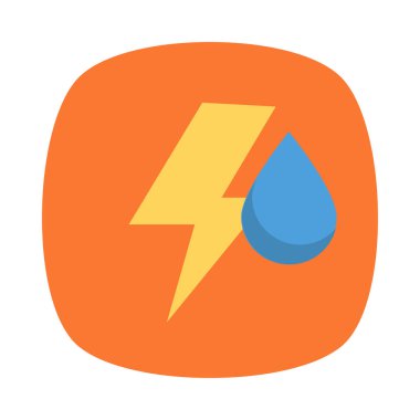 güç enerji vektör çizim cıvata 