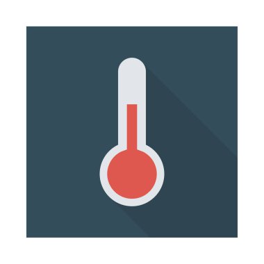 Enerji düz vektör simgesi