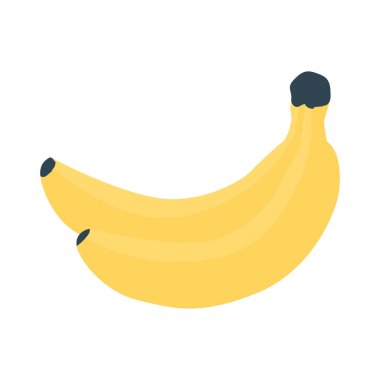 yiyecek düz vektör simgesi