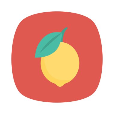 yiyecek düz vektör simgesi