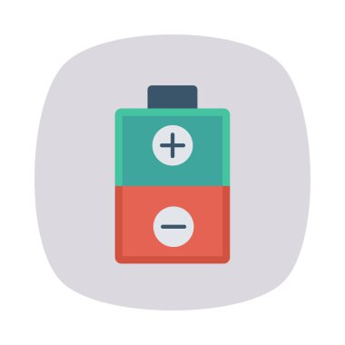 Pil şarj güç vektör çizim 