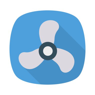 Fan blade rüzgar vektör çizim 