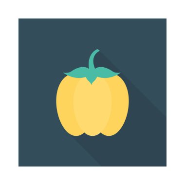 yiyecek düz vektör simgesi