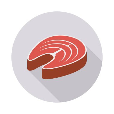 yiyecek düz vektör simgesi