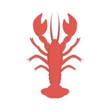 yiyecek düz vektör simgesi