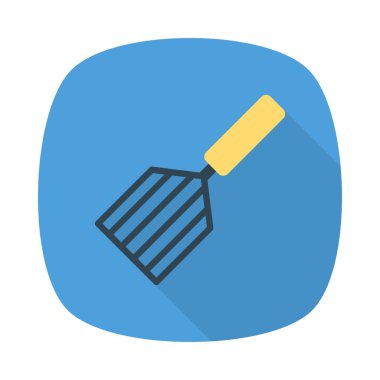 yiyecek düz vektör simgesi