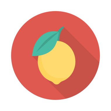 yiyecek düz vektör simgesi