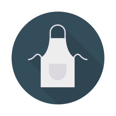 yiyecek düz vektör simgesi