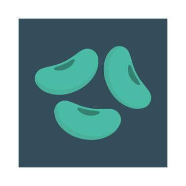 yiyecek düz vektör simgesi