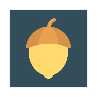 yiyecek düz vektör simgesi