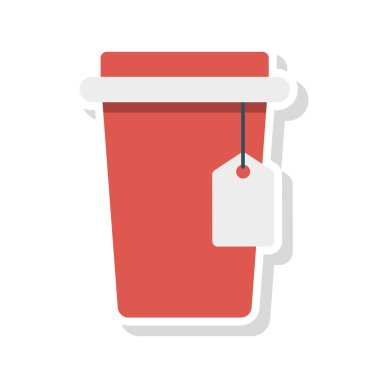 yiyecek düz vektör simgesi