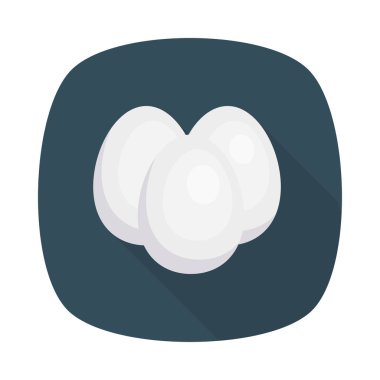 yiyecek düz vektör simgesi