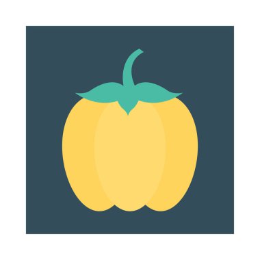 yiyecek düz vektör simgesi