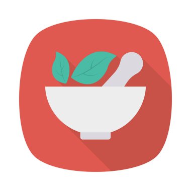 yiyecek düz vektör simgesi