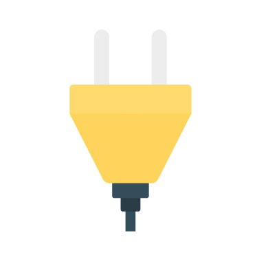 fiş düz simgesi, vektör, illüstrasyon