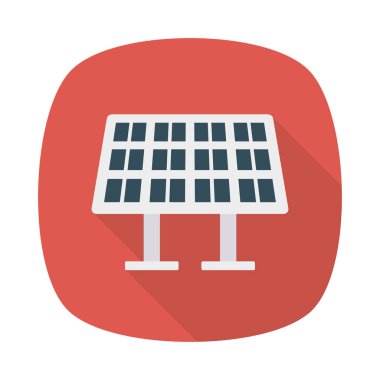 güneş paneli enerji vektör çizim 