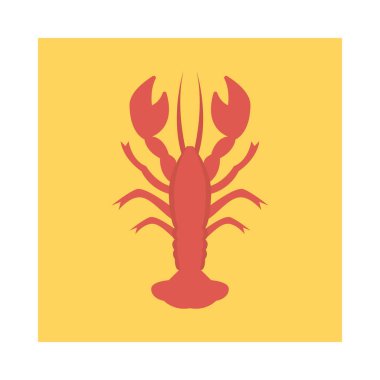 yiyecek düz vektör simgesi