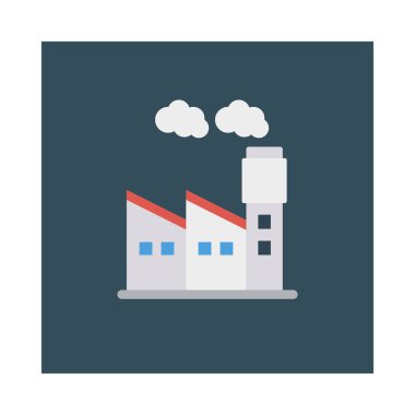 Renk enerji düz vektör simgesi