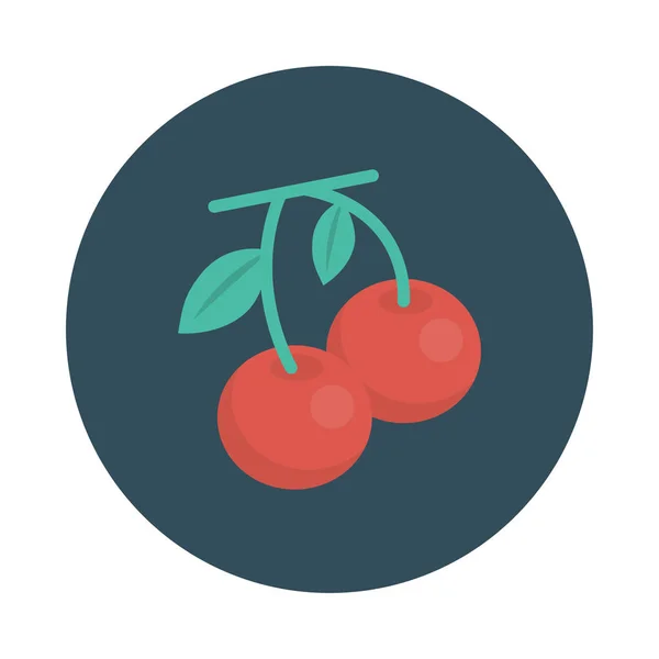 Obst Beeren Essen Vektor Illustration — Stockvektor