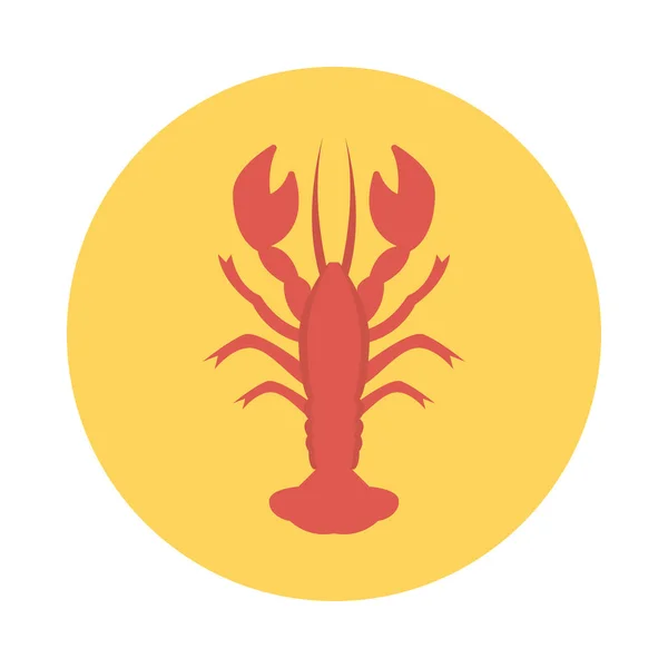 Scorpion Hmyzu Mořské Plody Vektorové Ilustrace — Stockový vektor