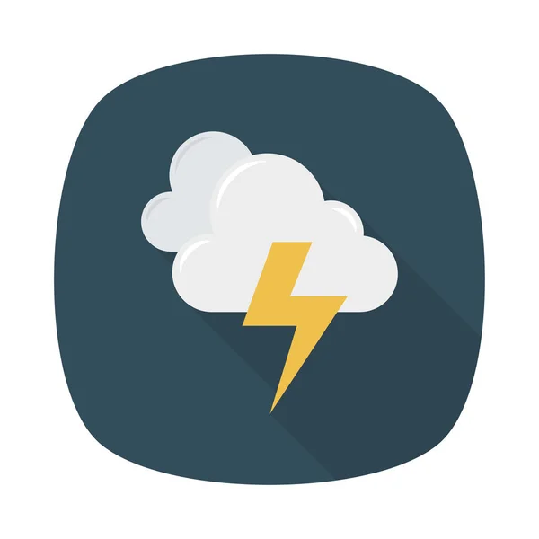 Εικονογράφηση Φορέα Καταιγίδα Σύννεφο Βροντής — Διανυσματικό Αρχείο