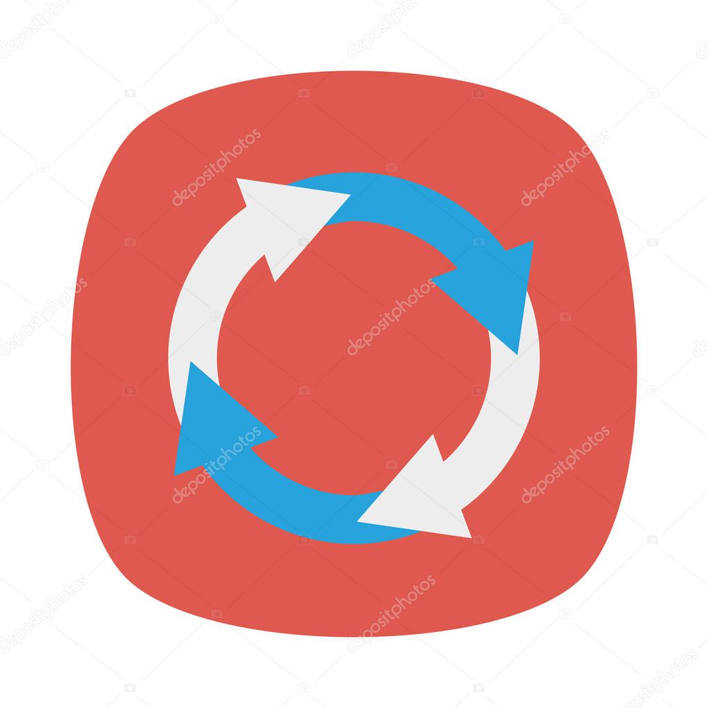 reload  refresh   recycle   vector illustration 