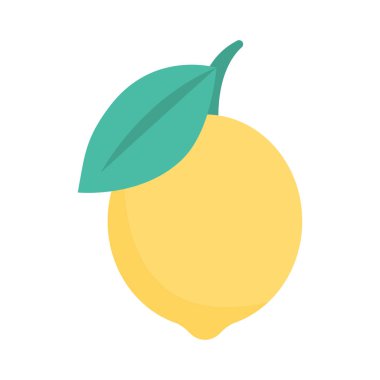 yiyecek düz vektör simgesi