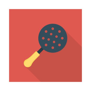 yiyecek düz vektör simgesi