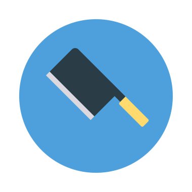 kasap bıçağı Şef vektör çizim 