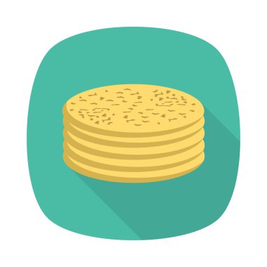 kurabiye bisküvi gıda vektör çizim 