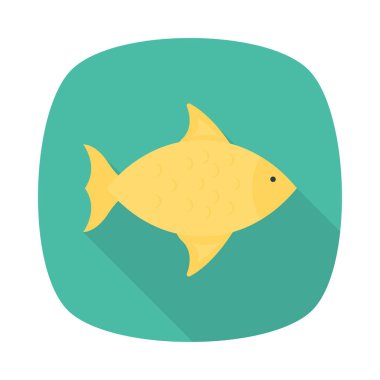 balık deniz ürünleri yemek vektör çizim 