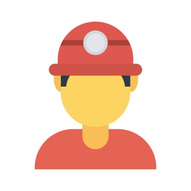 Renk enerji düz vektör simgesi