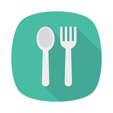 kaşık çatal mutfak eşyaları illüstrasyon vektör 