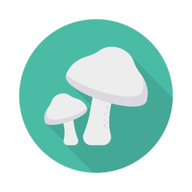 mantar yemek yemek vektör çizim 