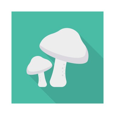 mantar yemek yemek vektör çizim 