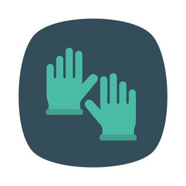 eldiven El Emanet vektör çizim 