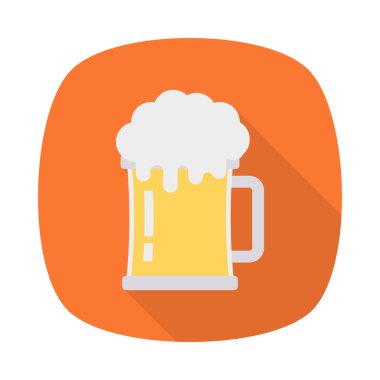 bira içecek kupa vektör çizim 