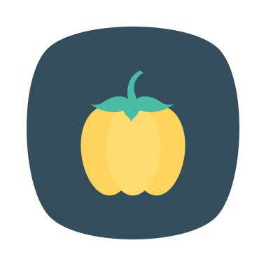 kırmızı biber sebze kırmızı biber vektör çizim 