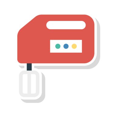 Mikser meyve sıkacağı blender vektör çizim 