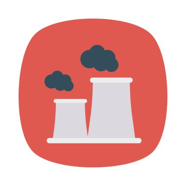 bitki Fabrika Sanayi vektör çizim 