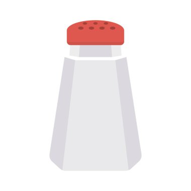 tuz shaker mutfak vektör çizim 