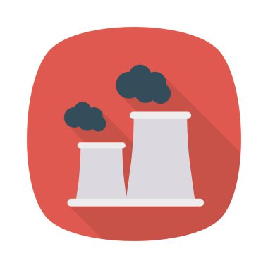 bitki Fabrika Sanayi vektör çizim 